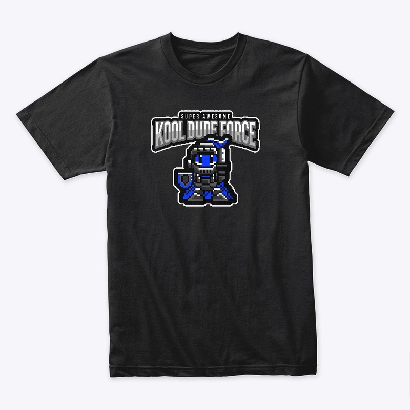 Super Awesome Kool Dude Force Logo Tee 