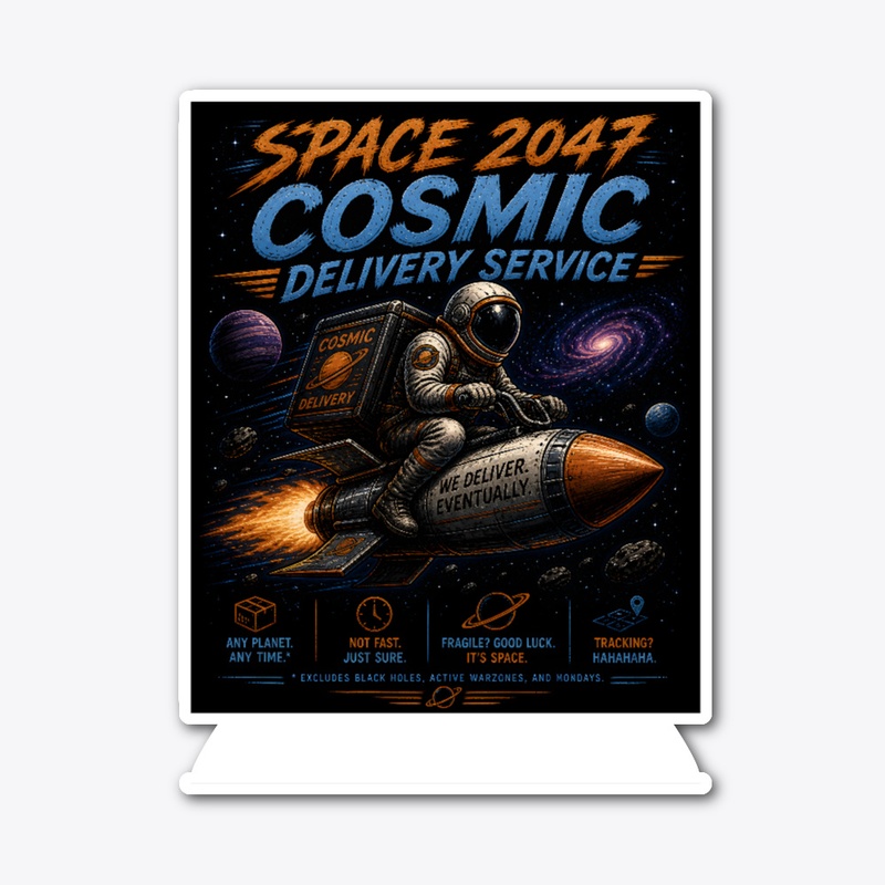 Cosmic delivery service