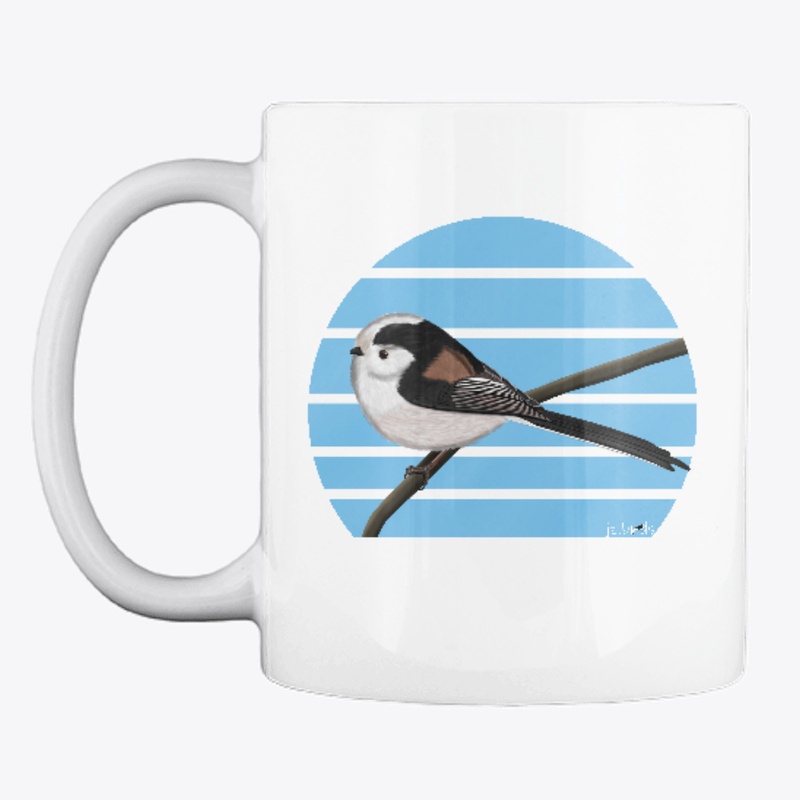 jz.birds Long tailed tit Bird Design