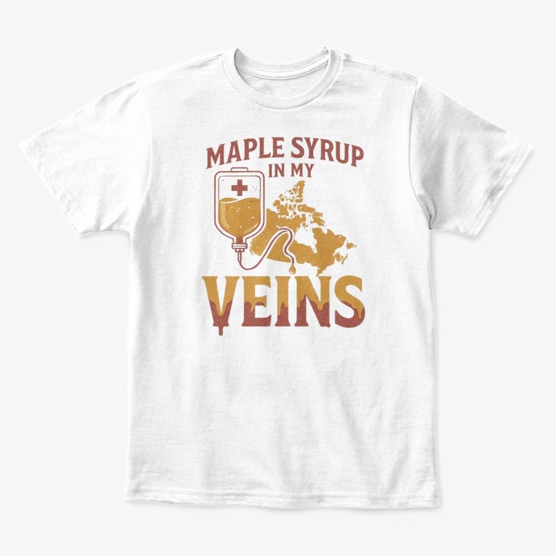 Maple Syrup in My Veins Tee