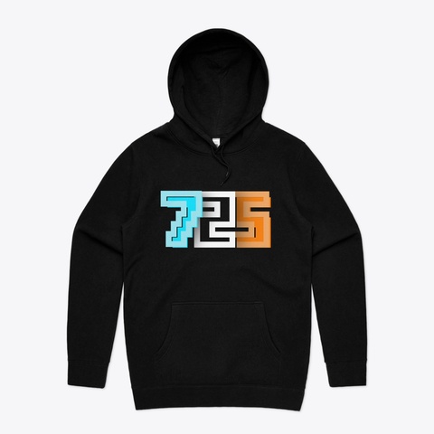 Felpa 725 Mc Style Black T-Shirt Front