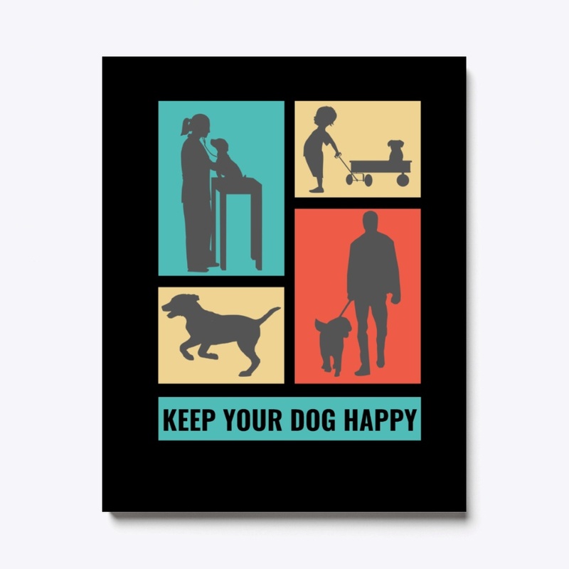 Keep your dog happy, 4 basic rules