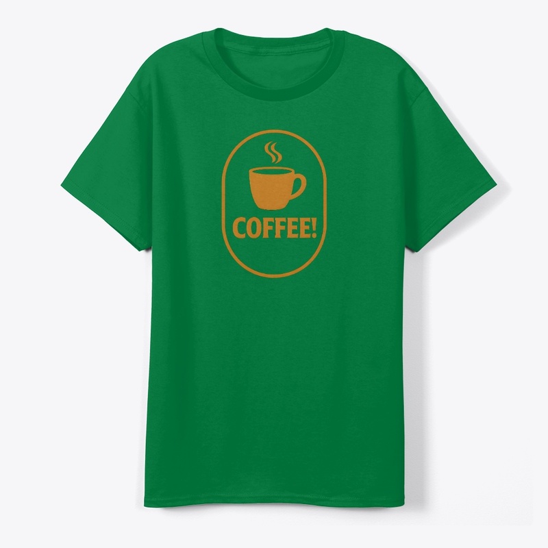 Steaming Coffee Cup – Bold Brew T-Shirt
