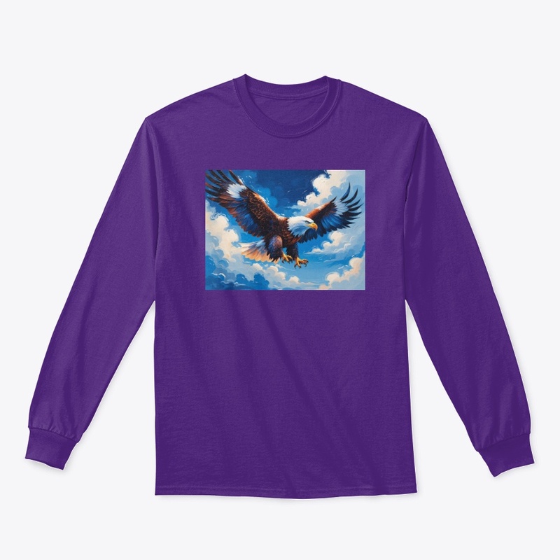 Majestic Bald Eagle in Flight