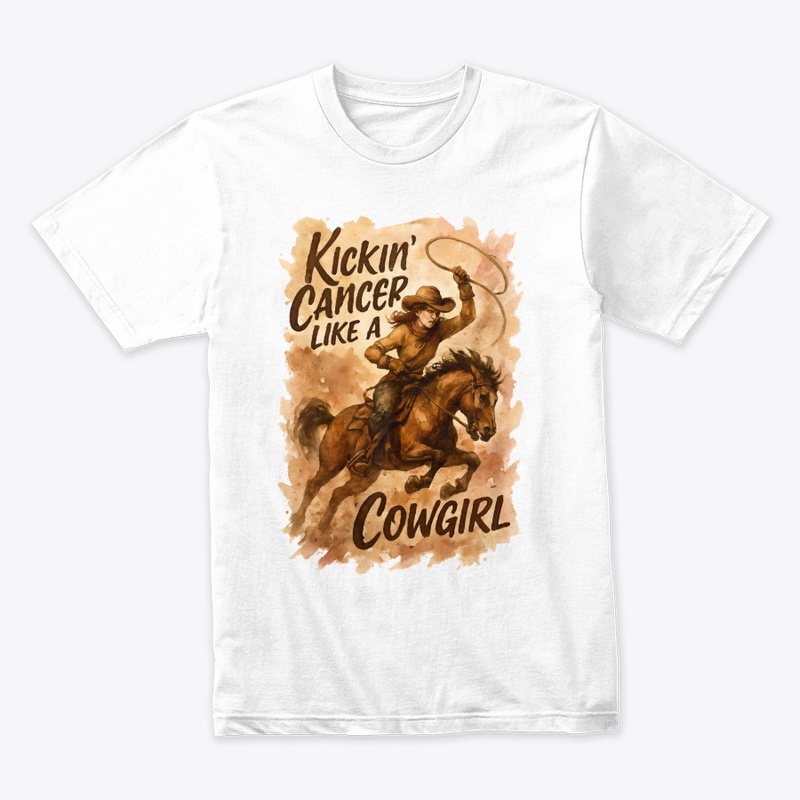 Cowgirl Cancer Fighter Tee