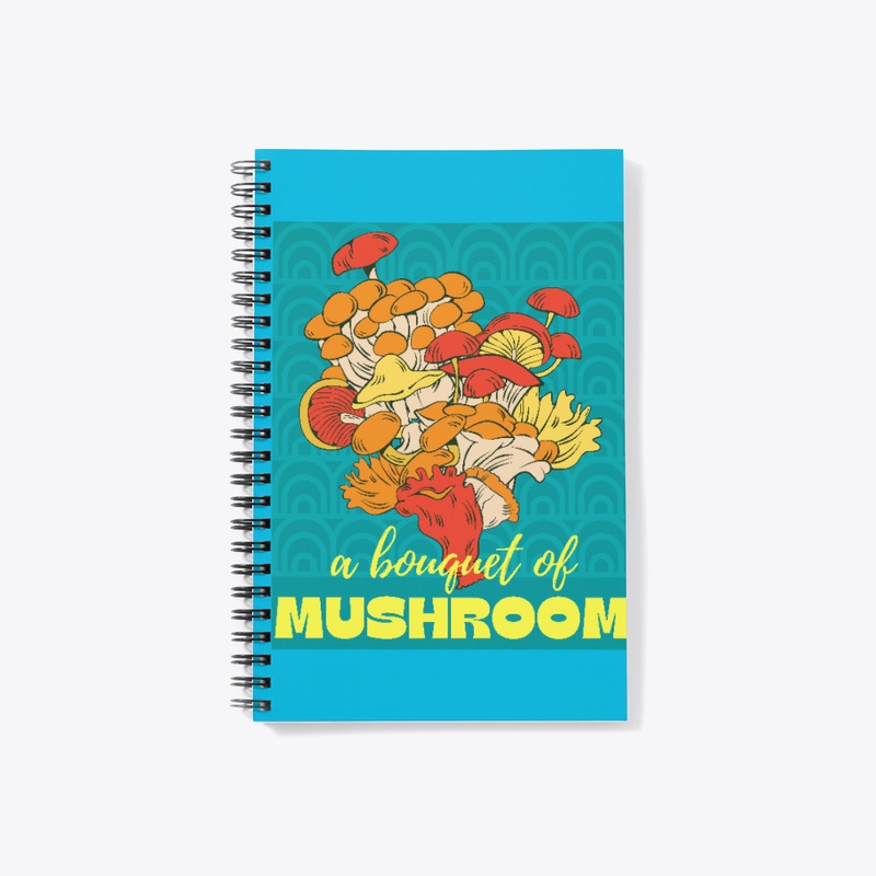 A bouquet of mushroom Green