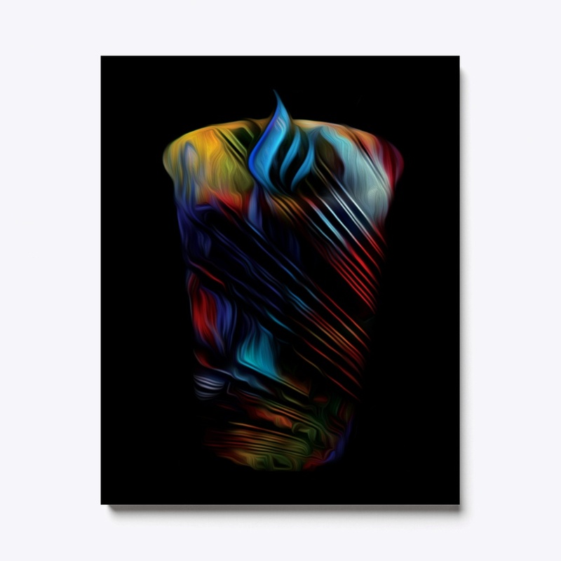    Blue Fire x Digital Art