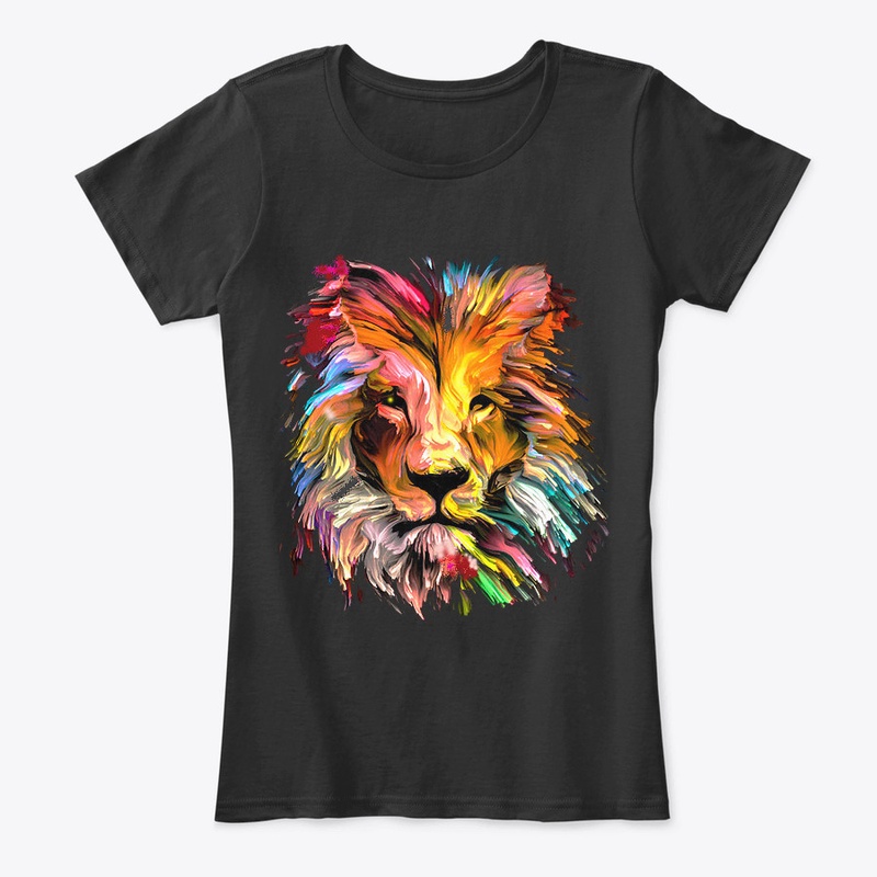 Wild Lion Image Tee-1