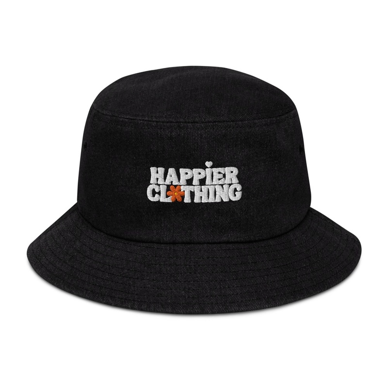 Happier Denim Bucket Hat