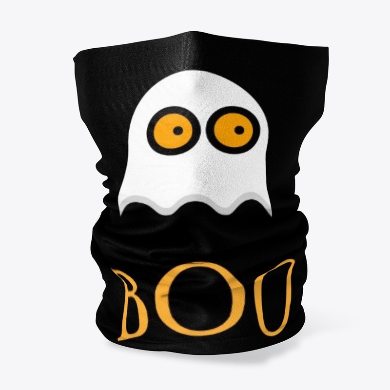 Halloween Face Mask (Ghost#3a)