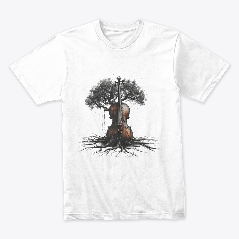 Acoustic Guitar Tree Guitarist 