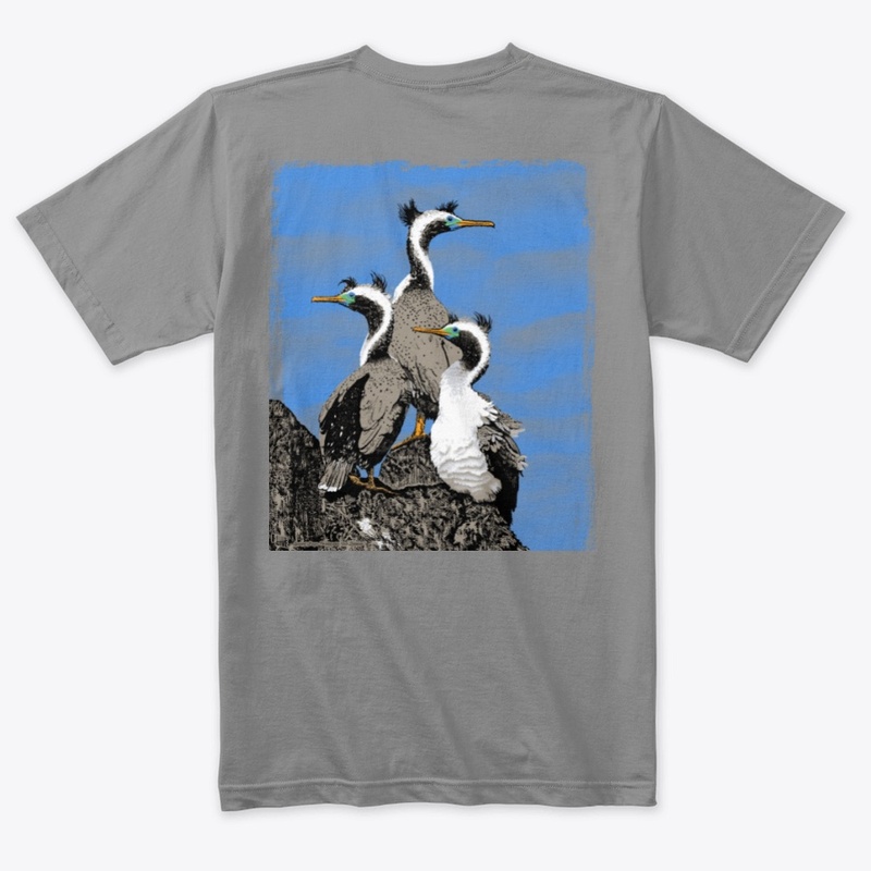 Shags woodblock