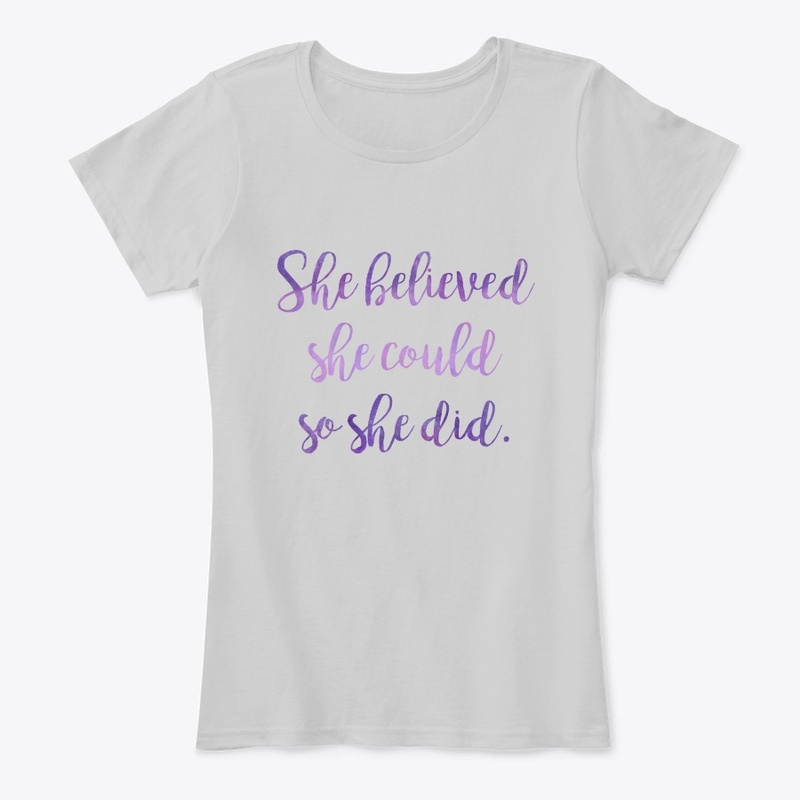 Beautiful female tee shirt