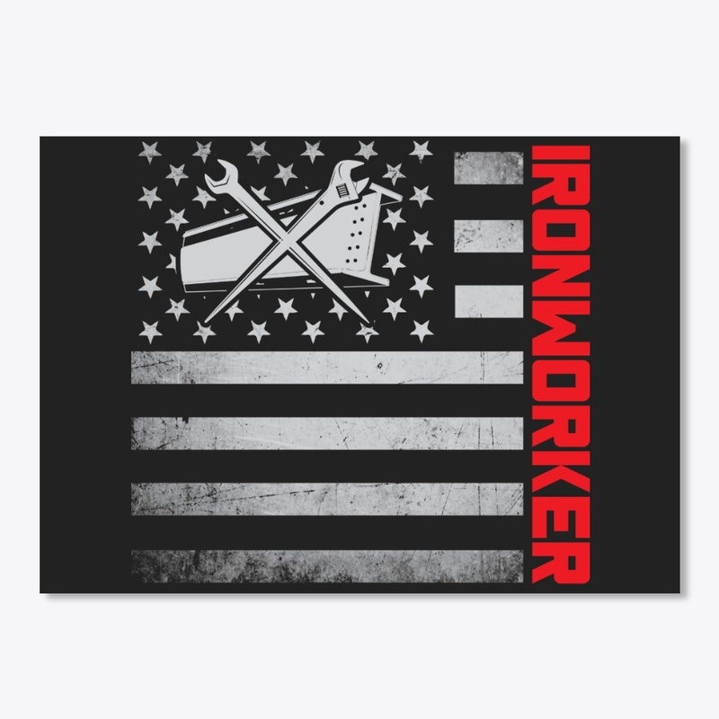 Ironworker US Flag