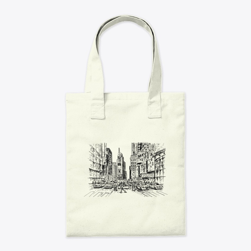 Times Square Tote Bag