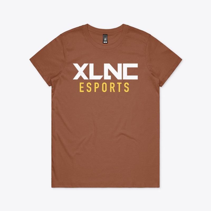 XLNC Esports Logo (White/Gold)
