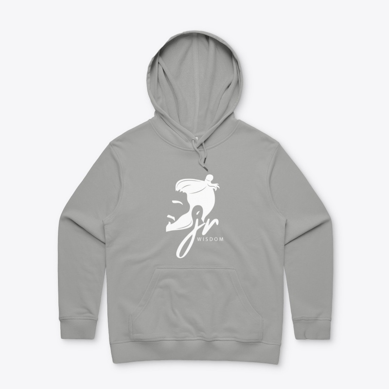 JR Wisdom Logo White