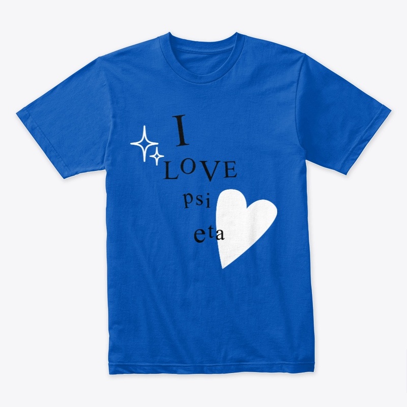 I Love Psi Eta - Blue