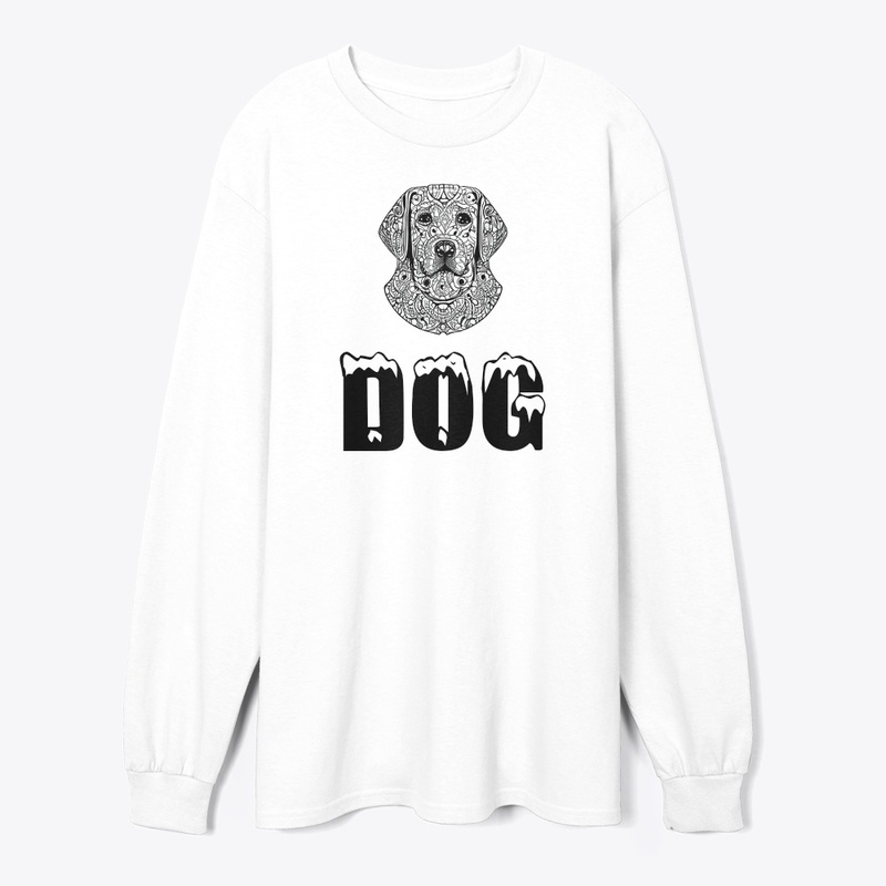 Clothes with a picture of a dog