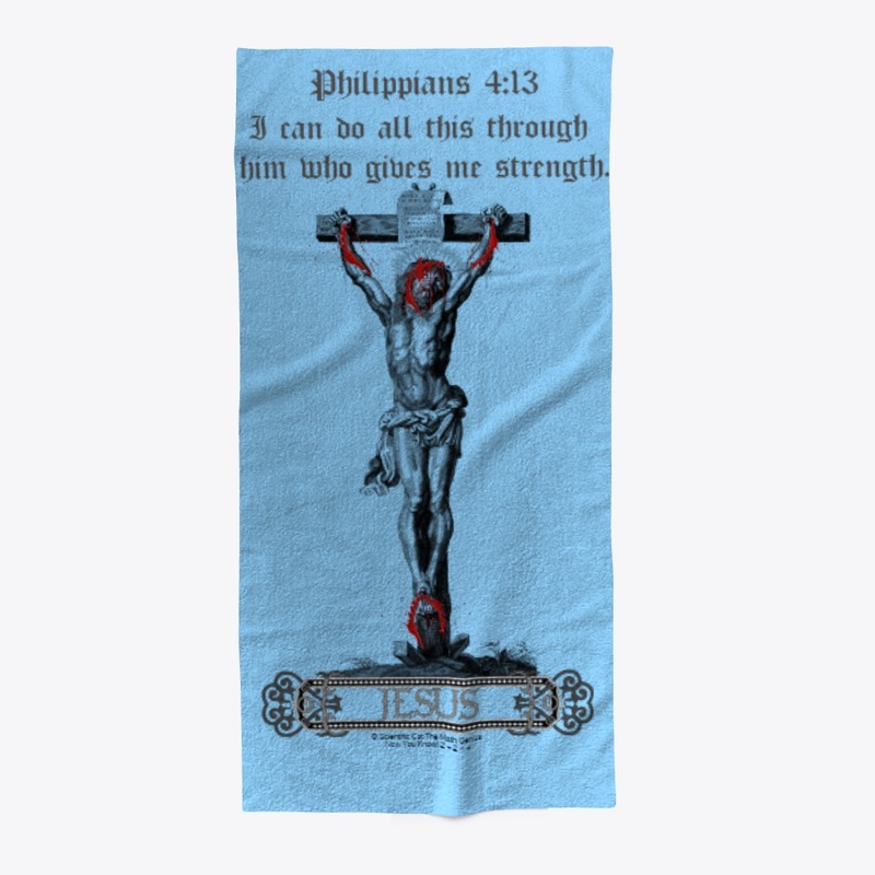 Jesus Christ Beach Towel -Philippians 