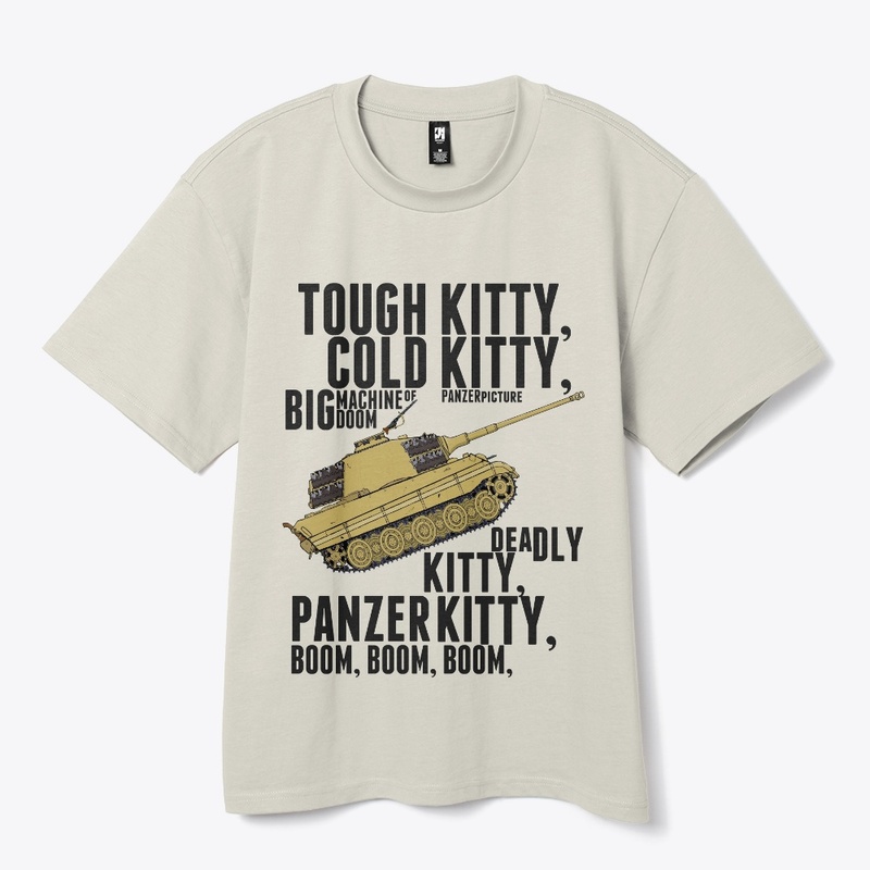 Tough Kitty Cold Kitty  Tiger II T-Shirt