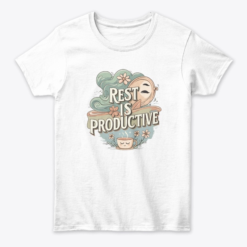 Rest is Productive – Calm Cozy Tee