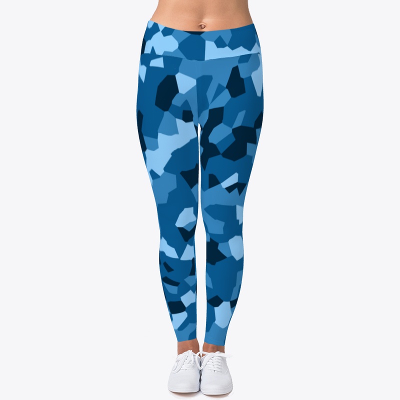 Crystallized Camo Blue