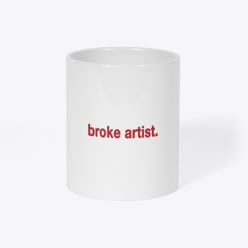 broke artist red