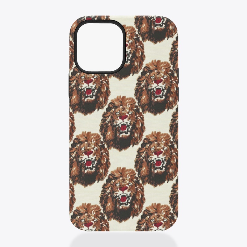 Isiagu (Lion Head) White Background