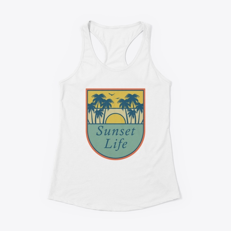 Sunset Life Beach Palms