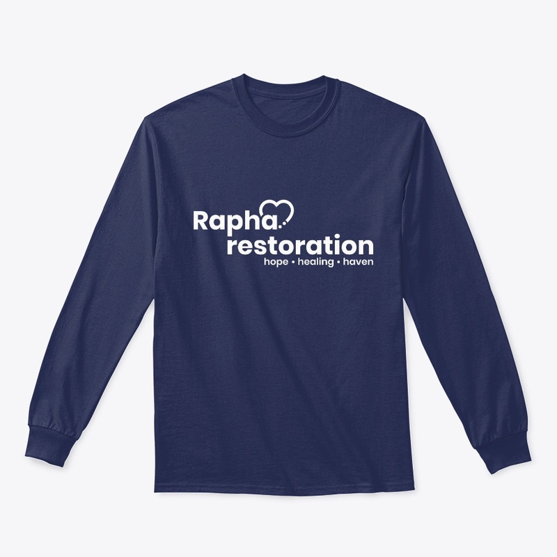 Navy long-sleeve Tee