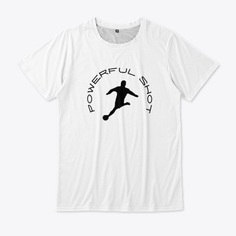 Soccer: Powerful Shot 1 Black Logo