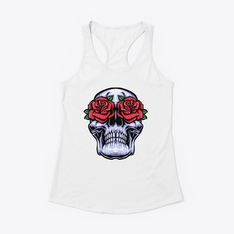 Flower Skull T-Shirt