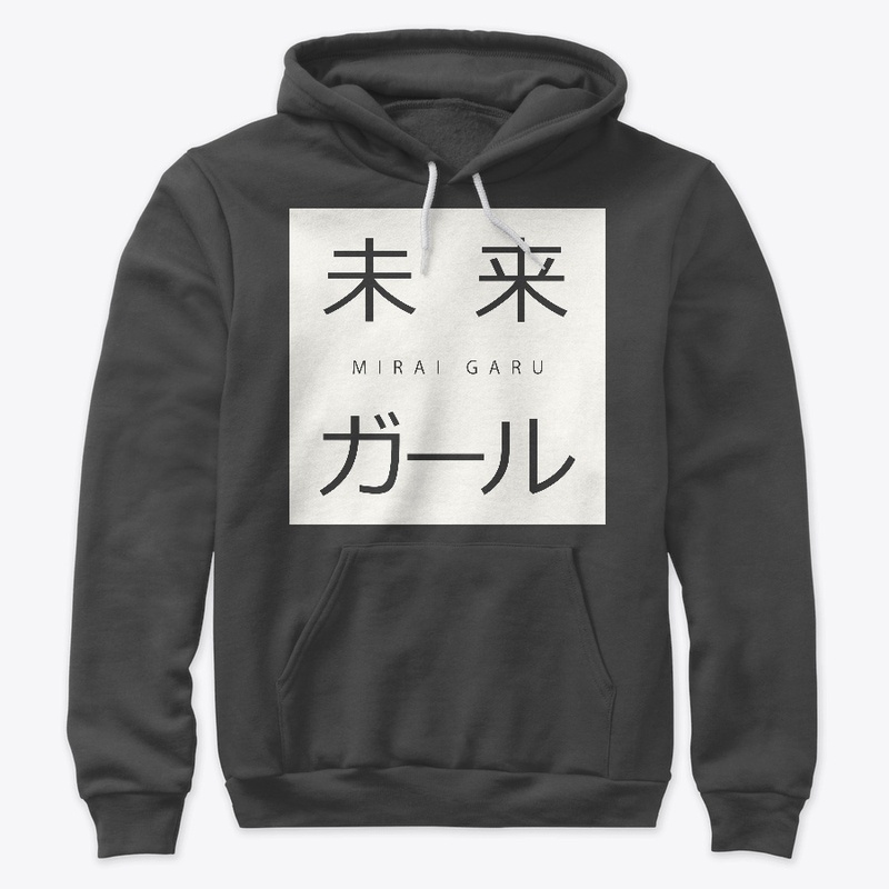 未来ガール/MIRAI GARU Minimalist Hoodie