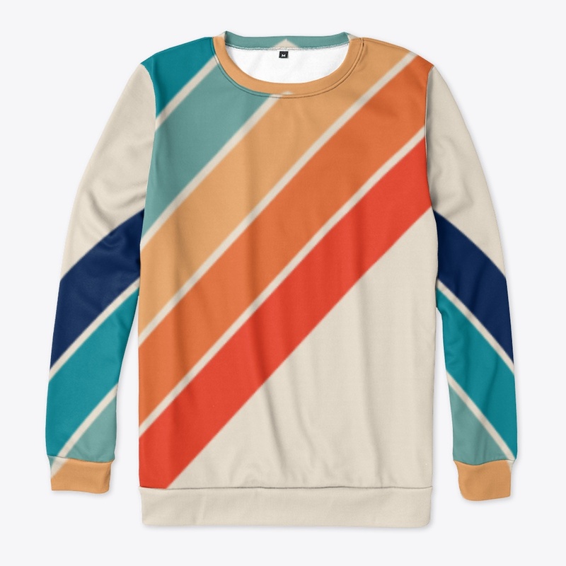 Karanda - 70s Style Retro Stripes