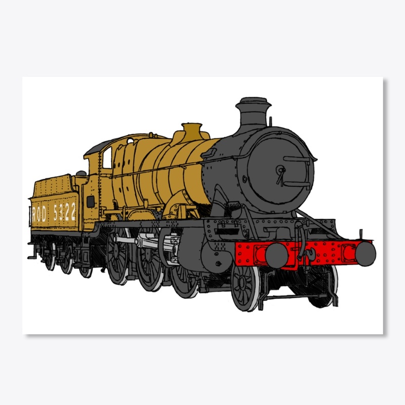 GWR 4300 5322 ROD Khaki