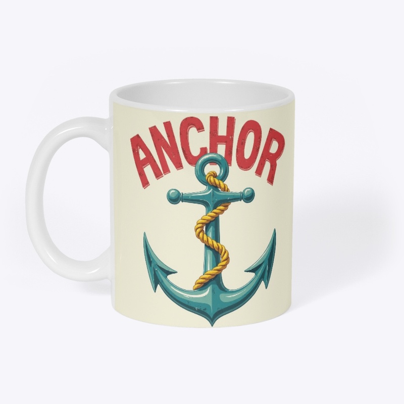 Vintage Anchor T-Shirt|Nautical Graphic