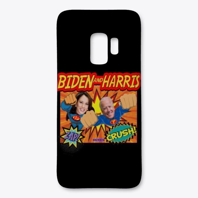 Biden and Harris Super Heros 