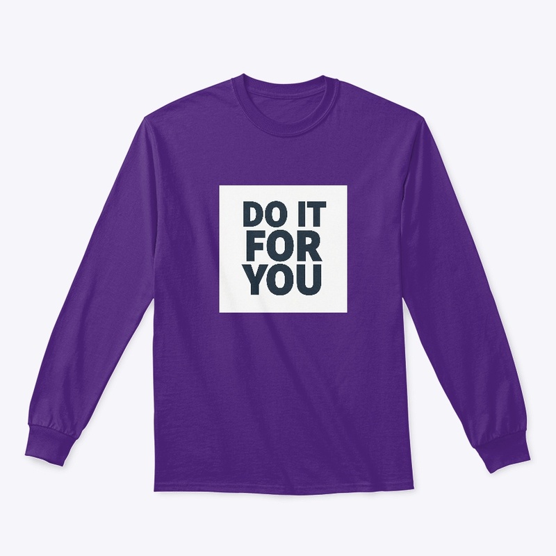 Do It For You Motivational Typography