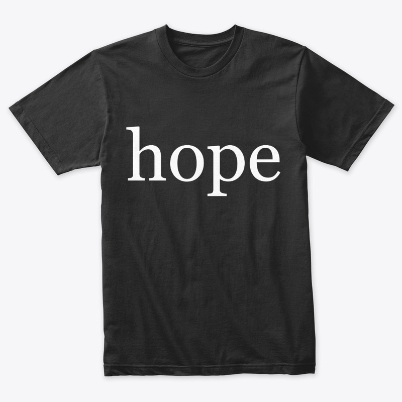 Hope in White Lettering