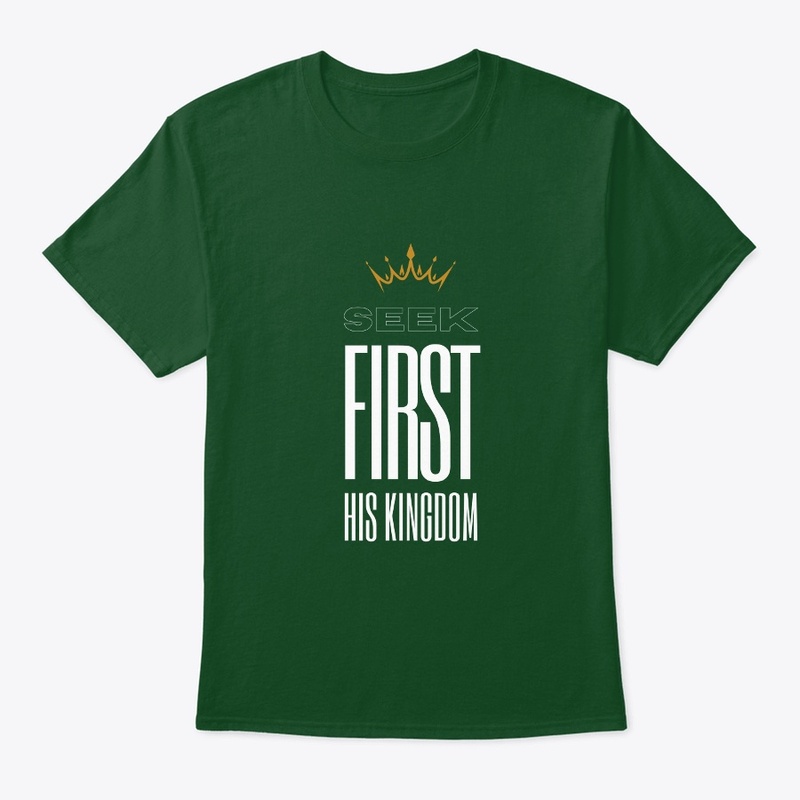 Christian T-Shirt, His Kingdom Jesus Tee