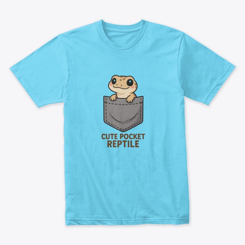 Pocket Snake – Minimal Reptile Fun Tee