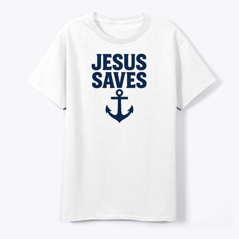 Jesus Saves Anchor of Hope