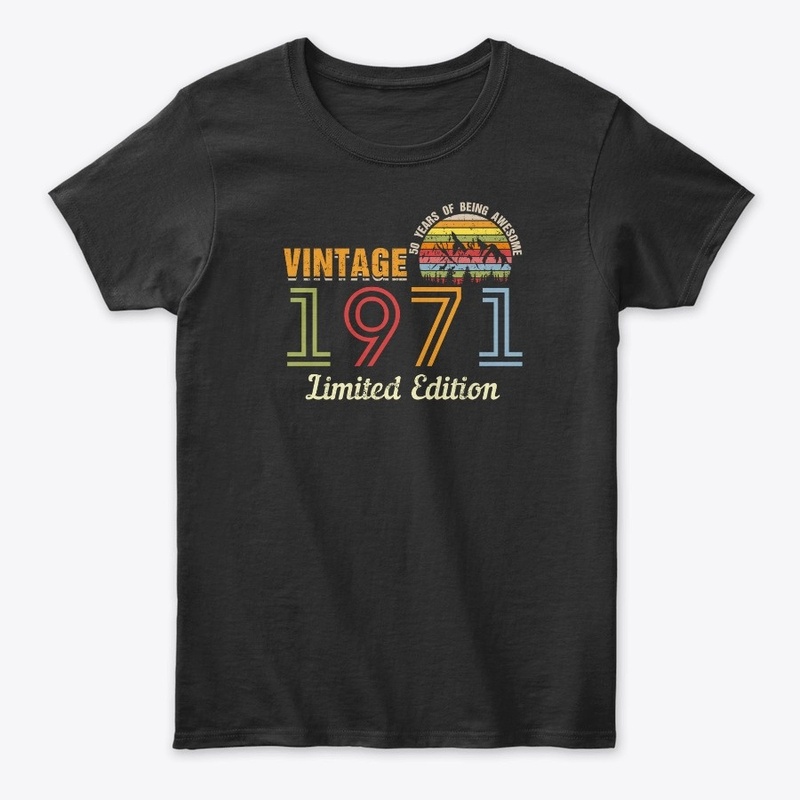 50 Year Old Vintage 1971 Limited Edition