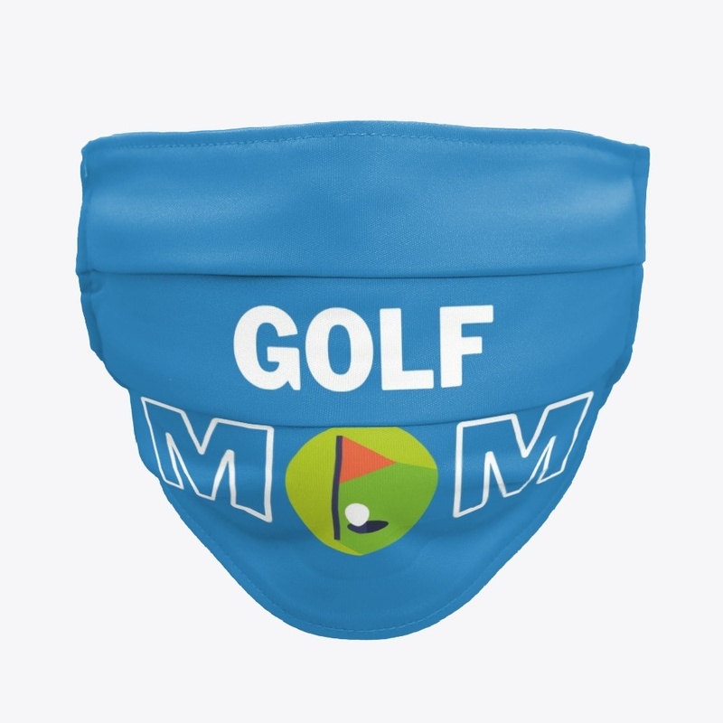 Golf Mom Face Mask