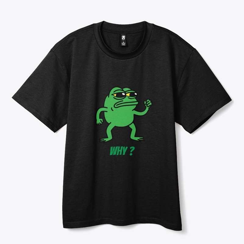 Green Frog Why Pose