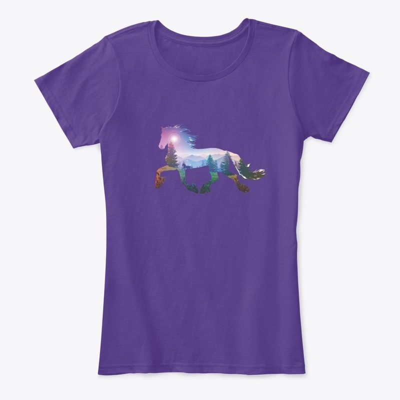Horse in Trees
