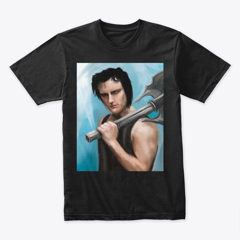 Raja   Darkness & Light Black T-Shirt Front