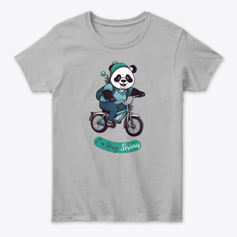 I'm Very Serious - Funny Panda