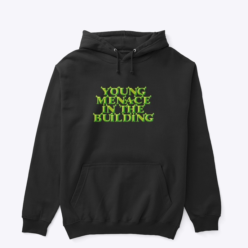 Young menace ogre hoodie
